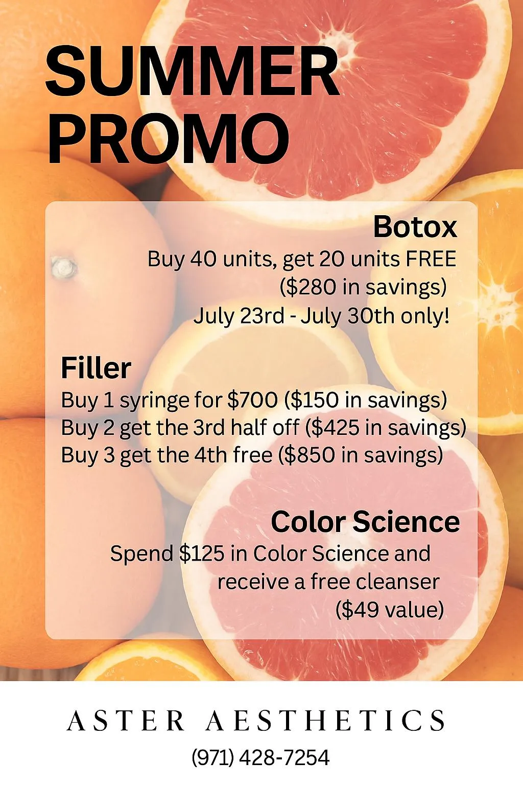 Botox special in Salem OR