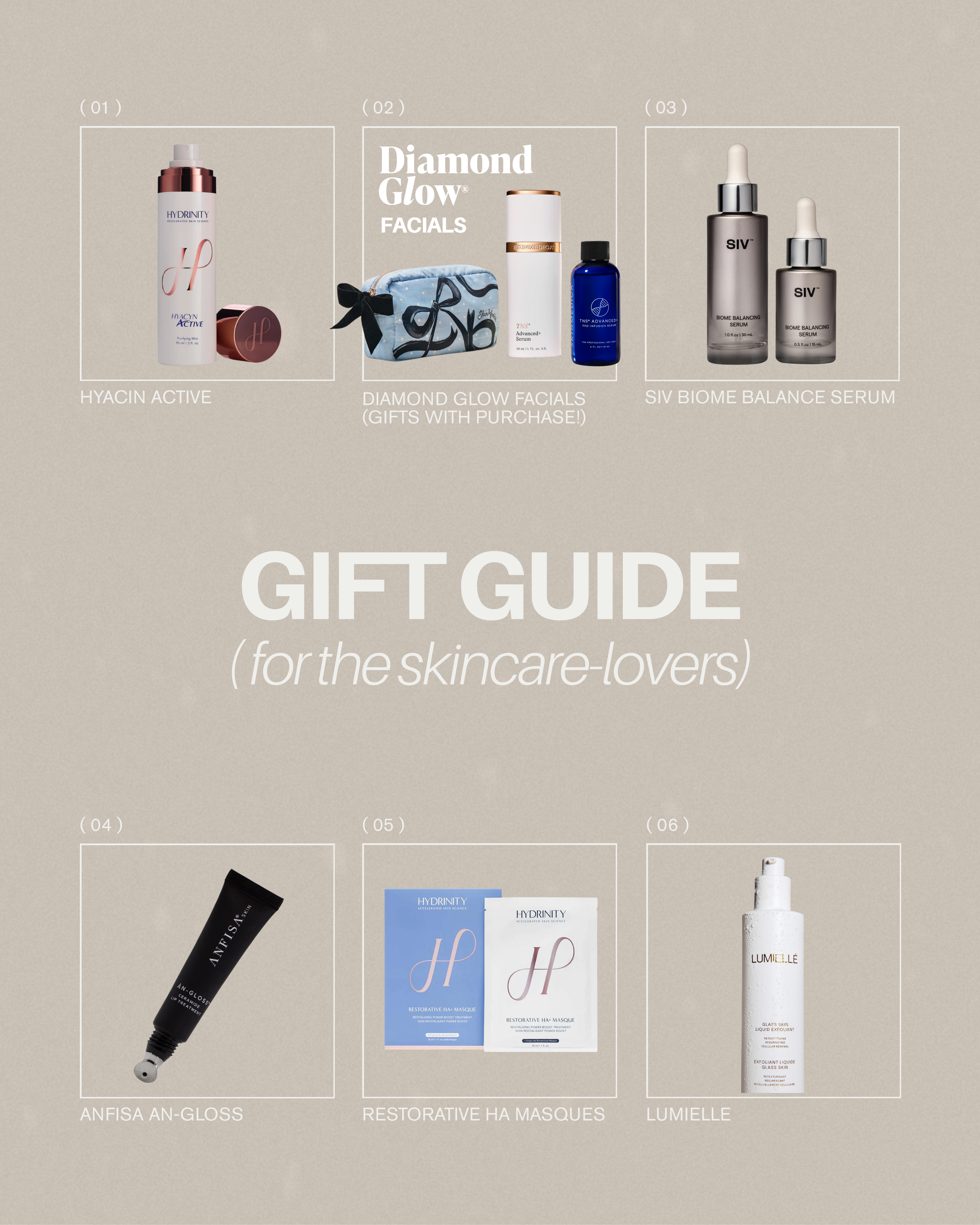 Aster Aesthetics Holiday Gift Guide: Skincare Favorites for Every Glow-Seeker