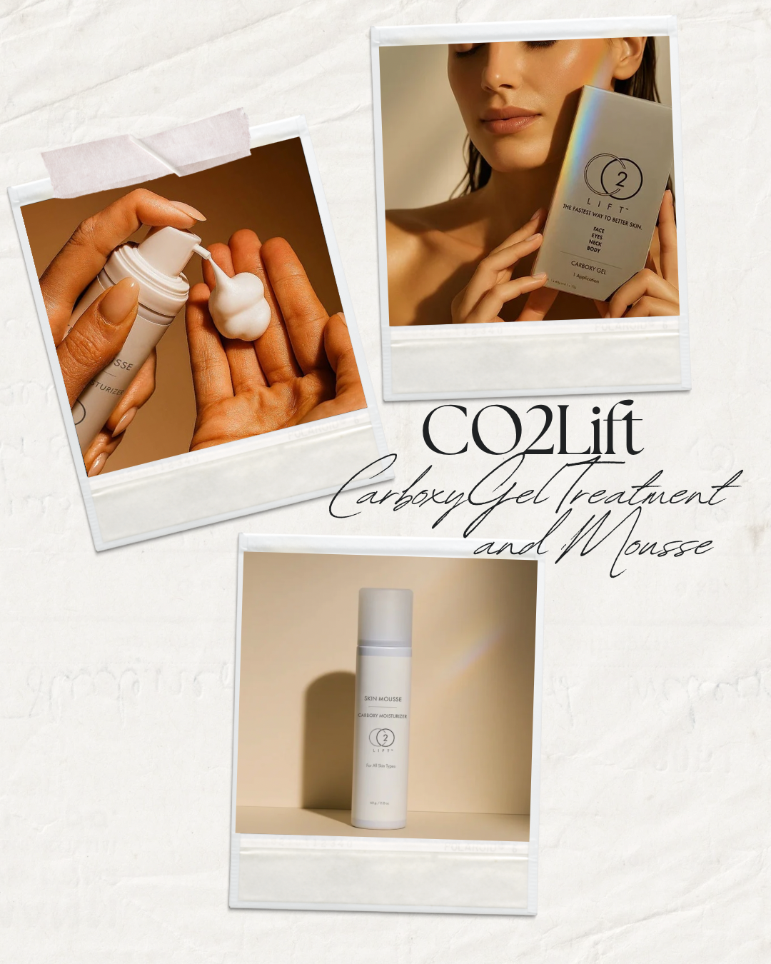 Revitalize Your Skin with CO2Lift Carboxy Gel Treatment & Mousse