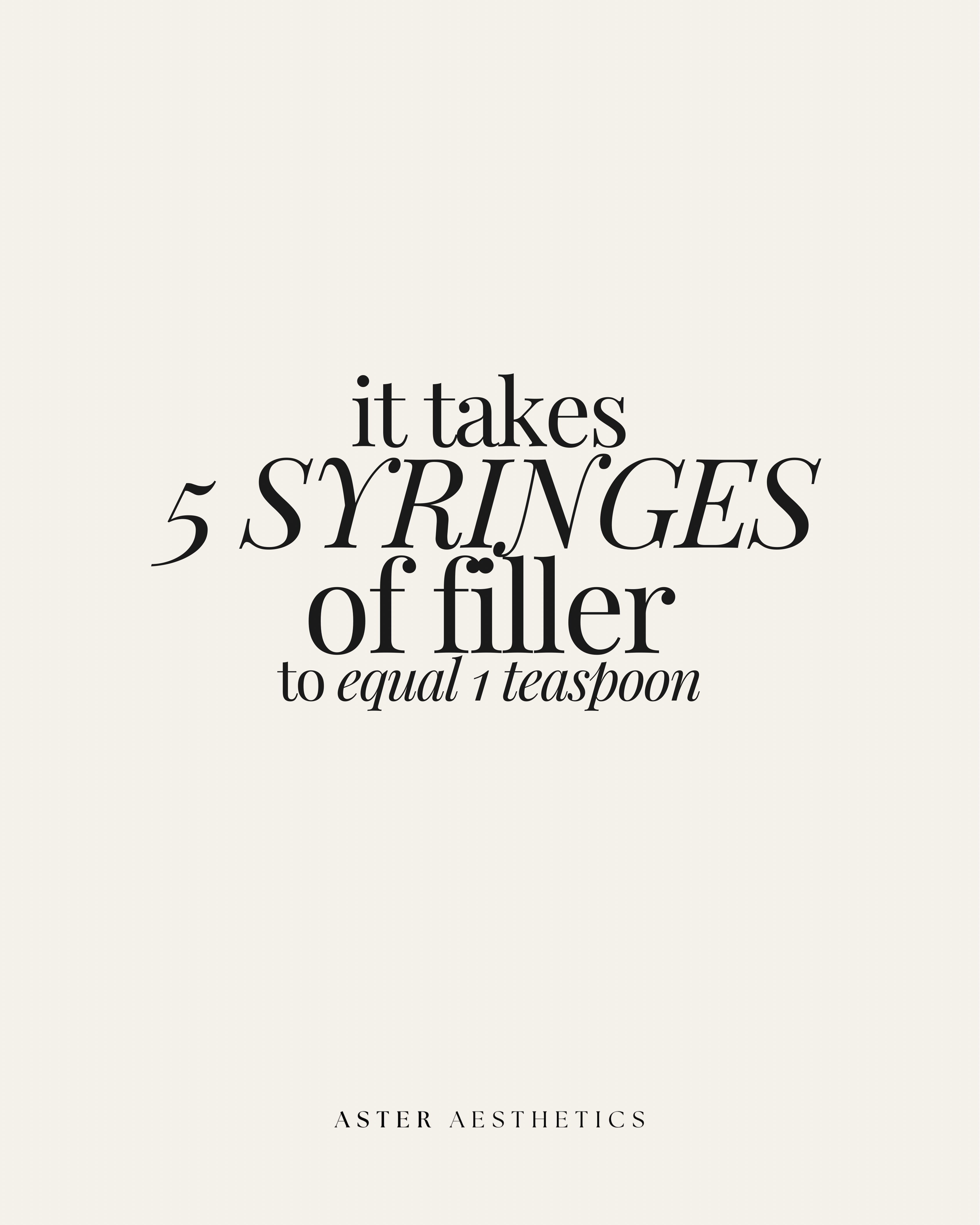 How Much Filler Is Really in a Syringe?