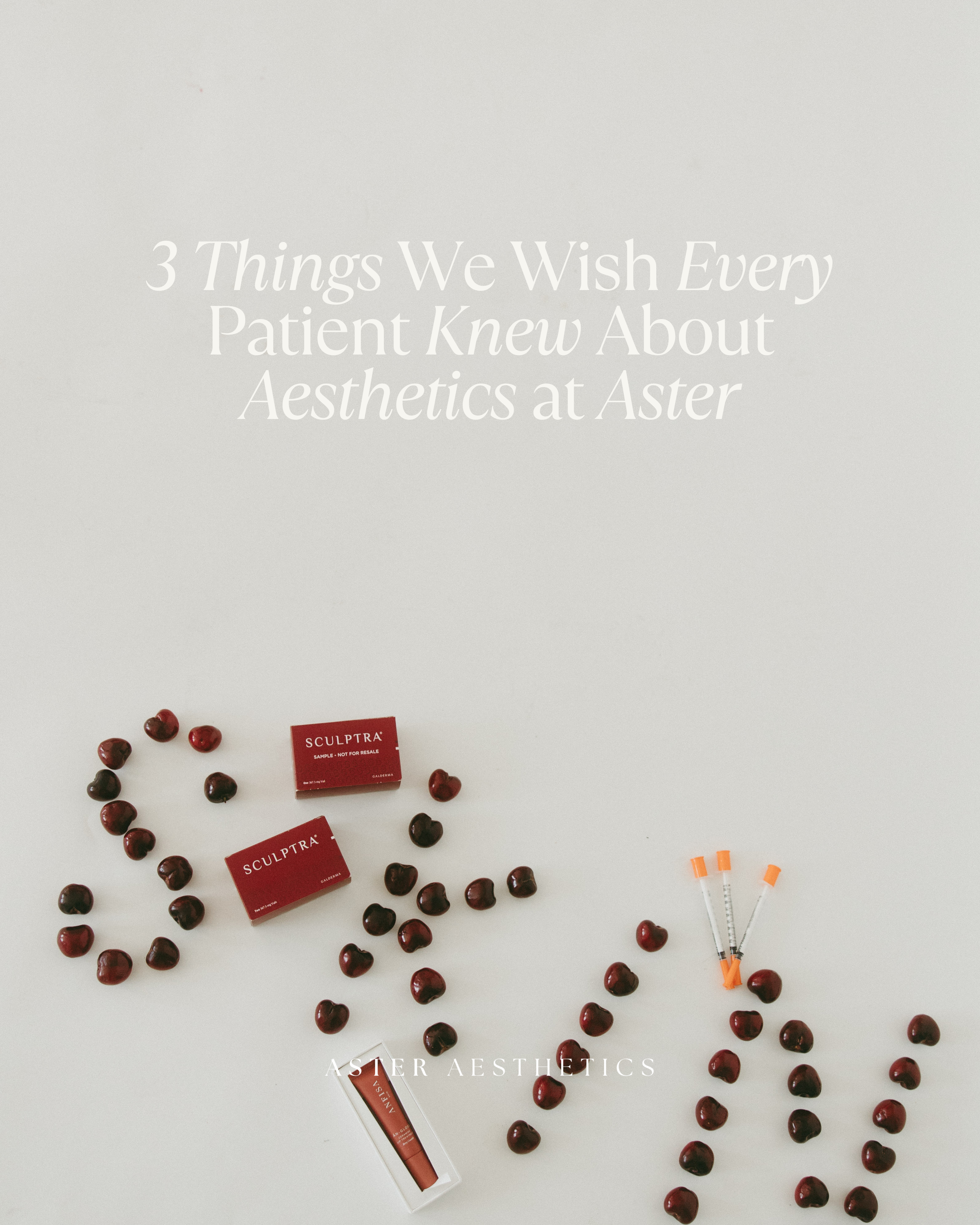 Aesthetics at Aster — A Thoughtful, Natural, and Collaborative Approach