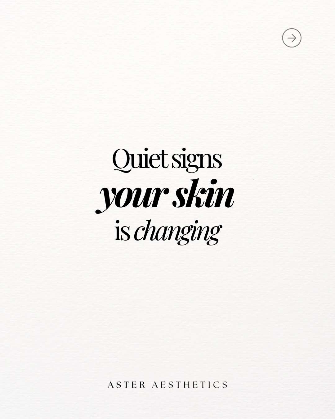 Quiet Signs Your Skin Is Changing — And How to Support It Thoughtfully