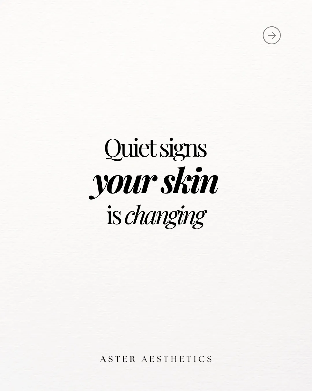Quiet Signs Your Skin Is Changing — And How to Support It Thoughtfully