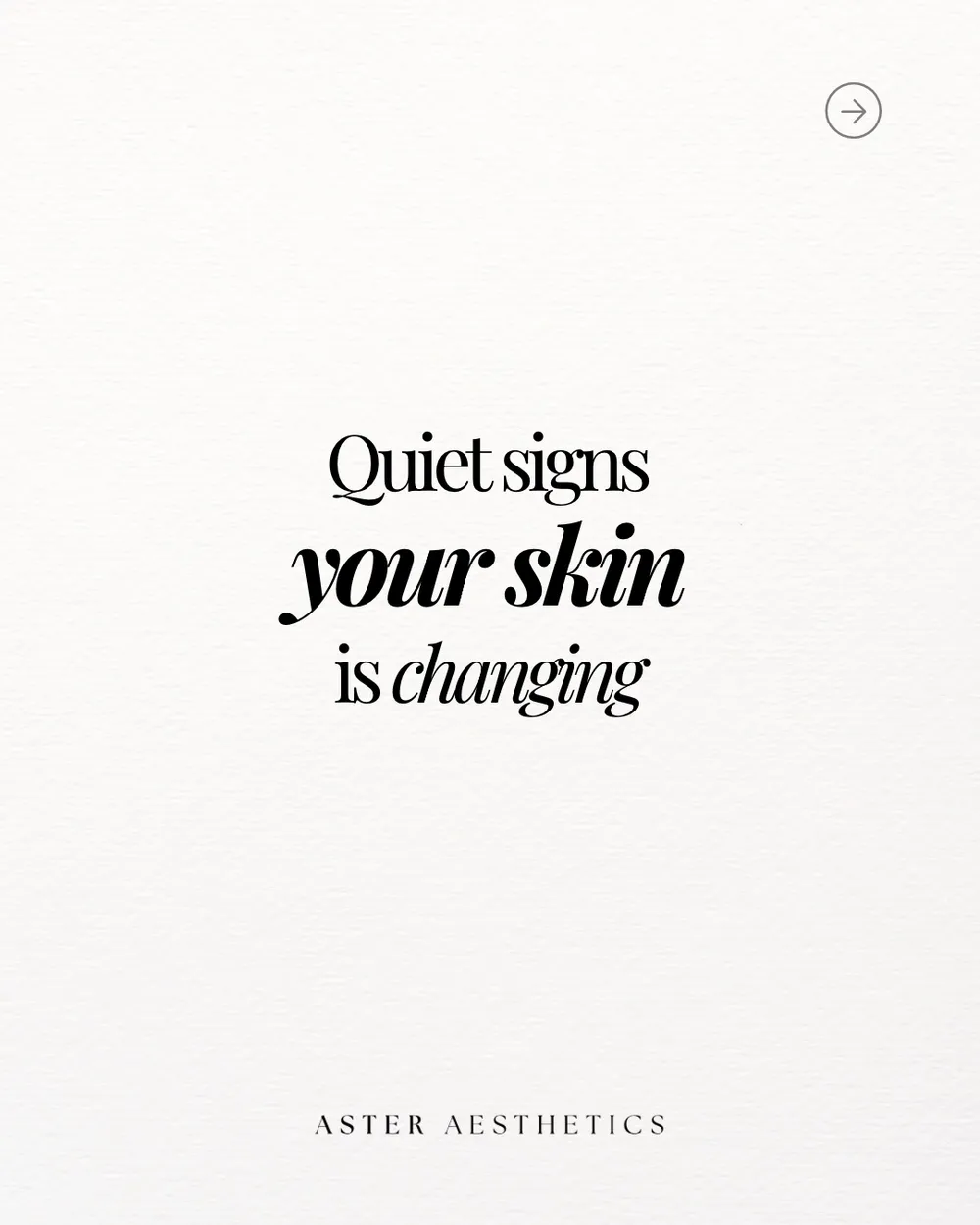 Quiet Signs Your Skin Is Changing — And How to Support It Thoughtfully