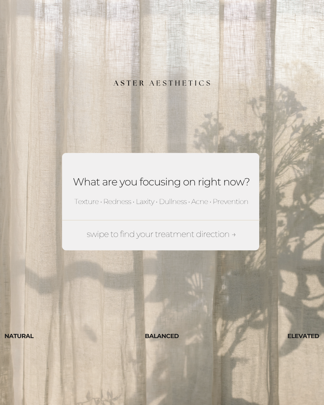 What Are You Focusing on Right Now? Let Your Skin Goals Guide the Way