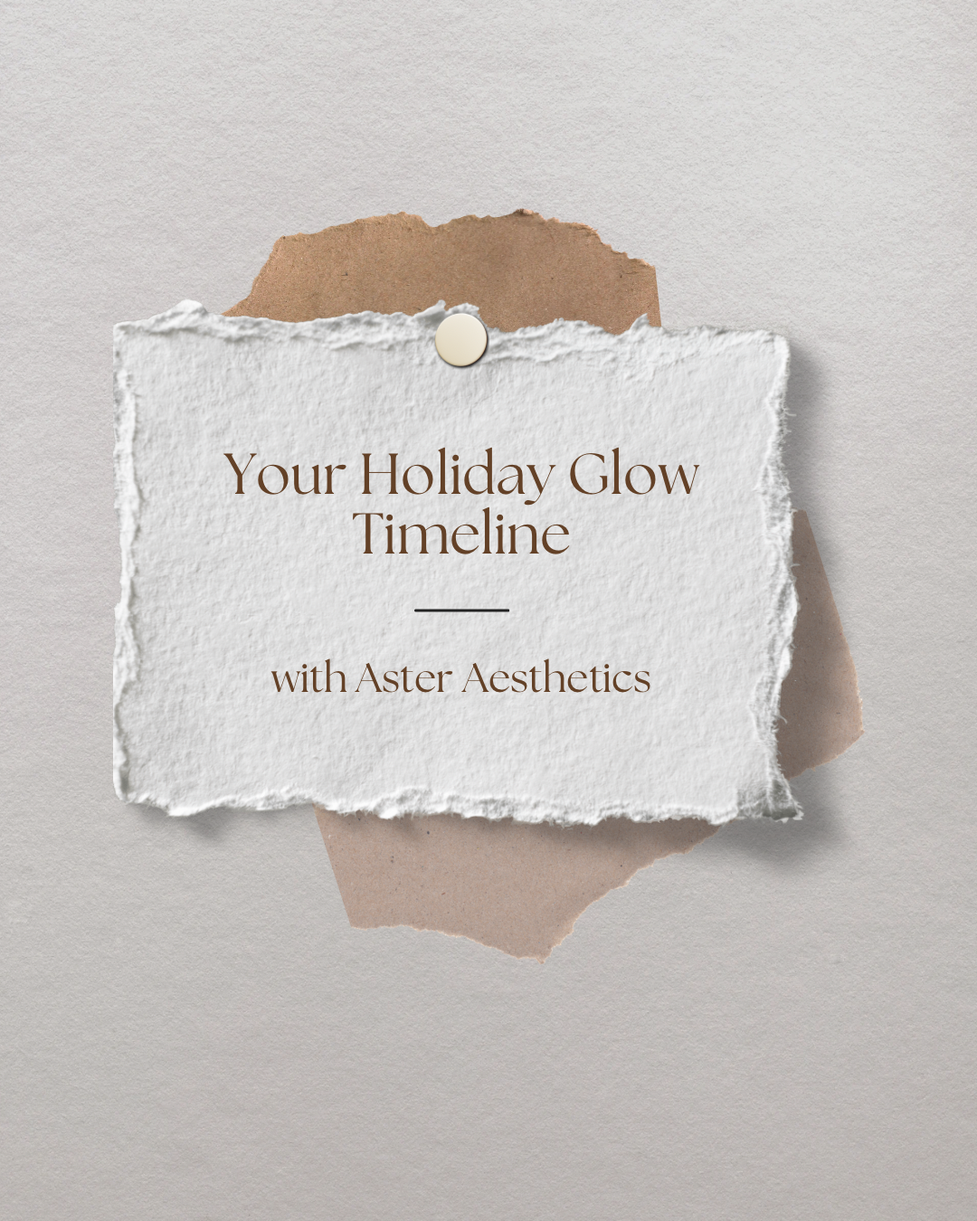 Your Holiday Treatment Timeline