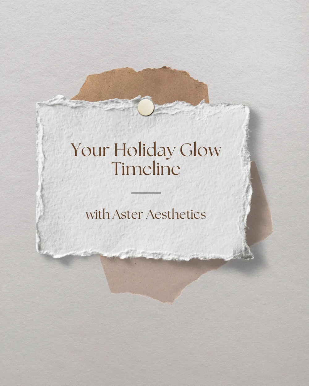Your Holiday Treatment Timeline